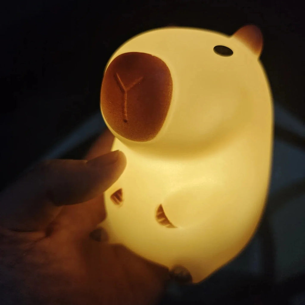 Veilleuse Bébé - Capybara Lumineuse Blanc Chaud