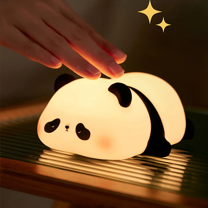 Veilleuse Panda Lumineuse Blanc Chaud