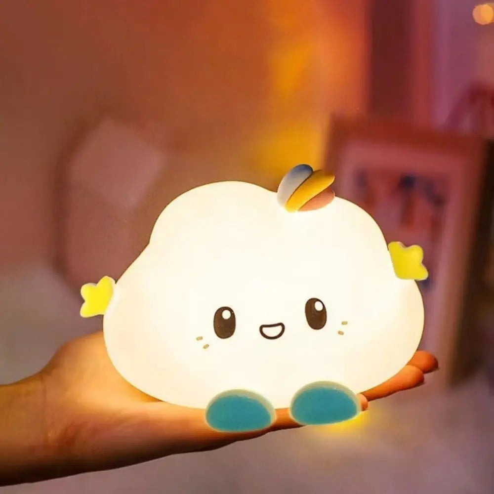 Veilleuse Bébé - Nuage Lumineuse Blanc Chaud