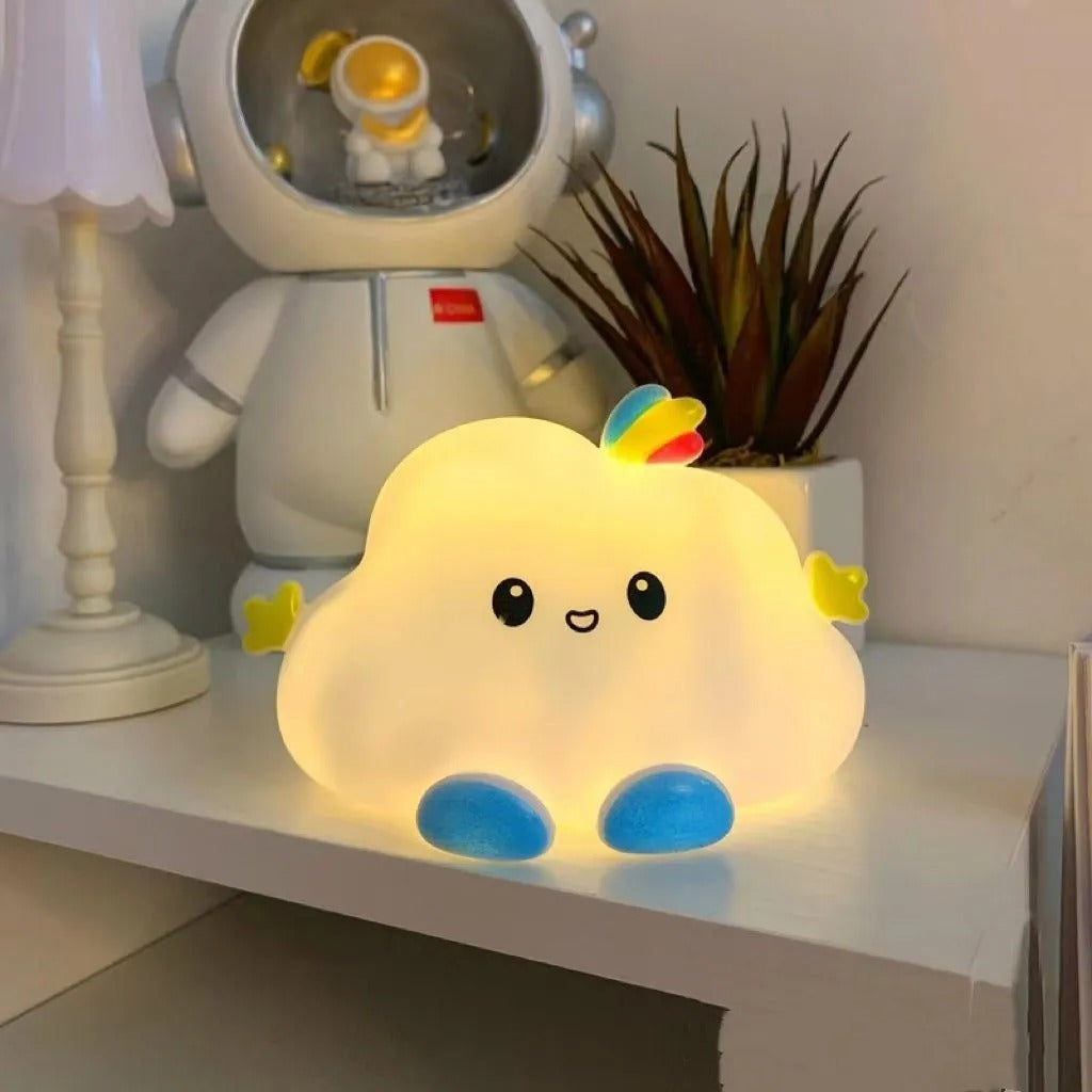Veilleuse Bébé - Nuage Lumineuse Blanc Chaud
