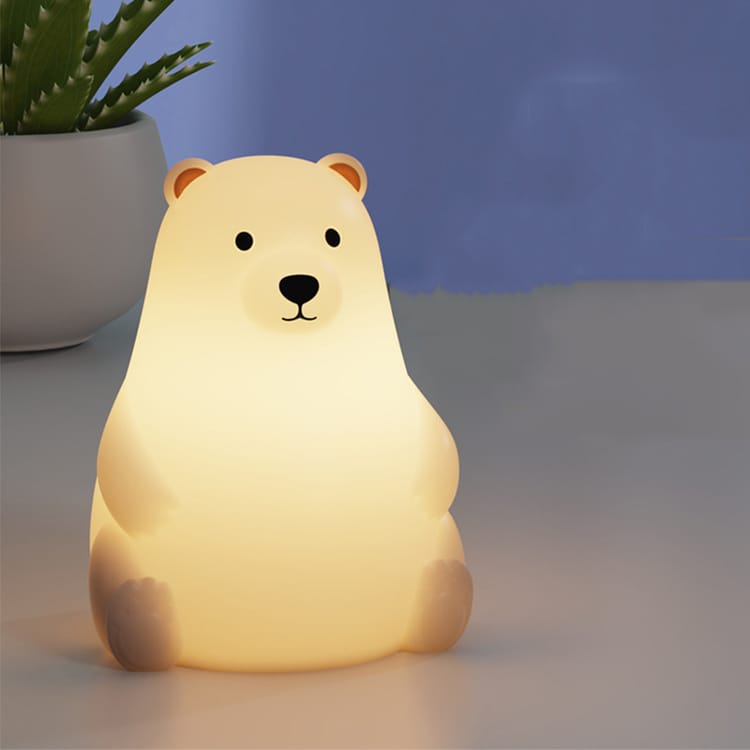 Veilleuse Bébé - Ours Polaire Lumière Douce