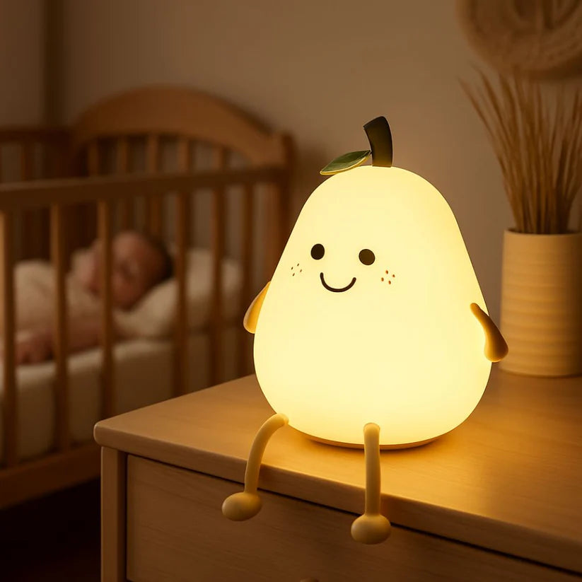 Veilleuse Bébé - Poire Intensité Réglable