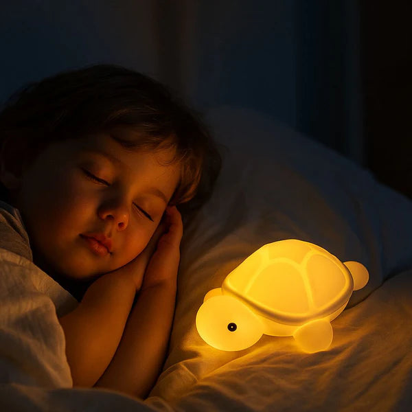 Veilleuse Bébé - Tortue Multicolore