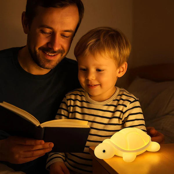 Veilleuse Bébé - Tortue Multicolore