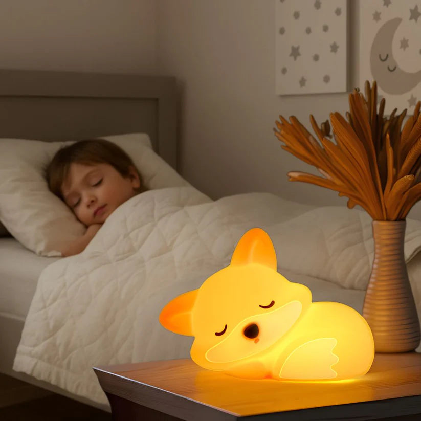 Veilleuse Bébé - Renard Multicolore
